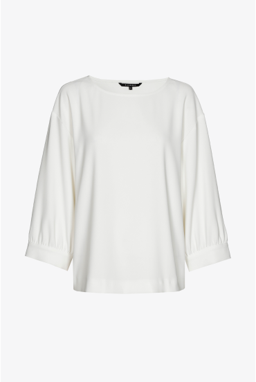 Blouse with loose sleeves