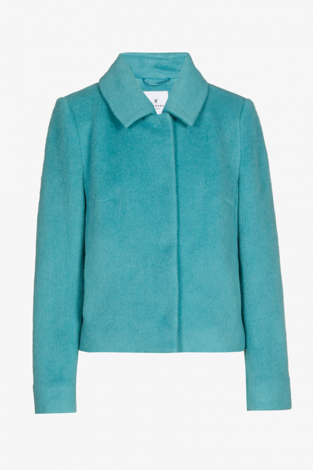 Veste courte avec poches plaquées