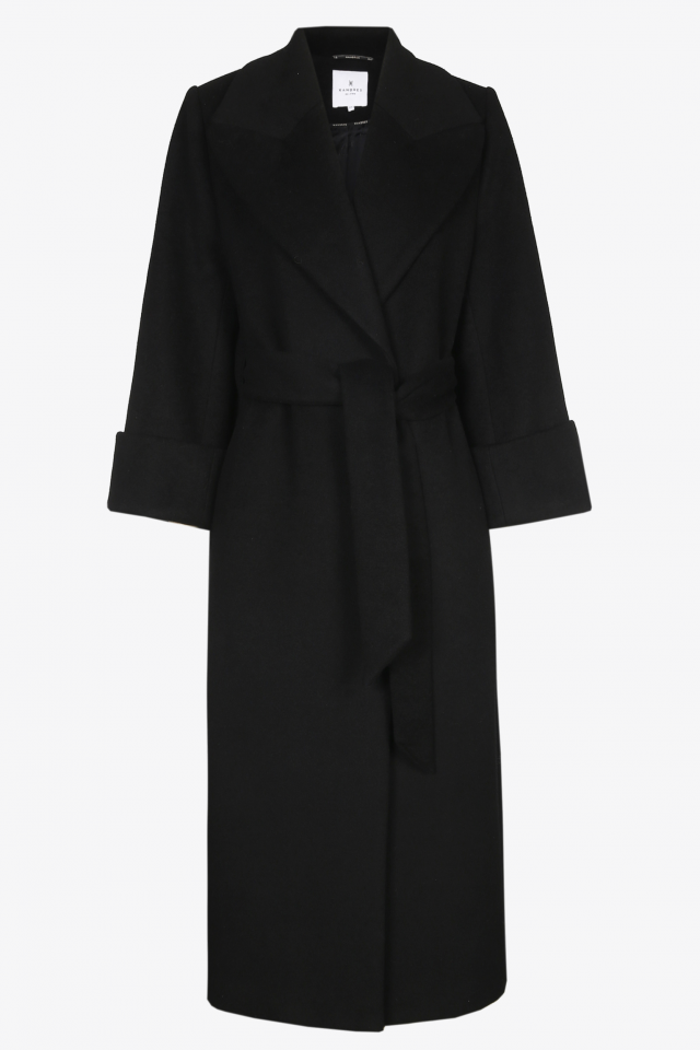 Long black coat