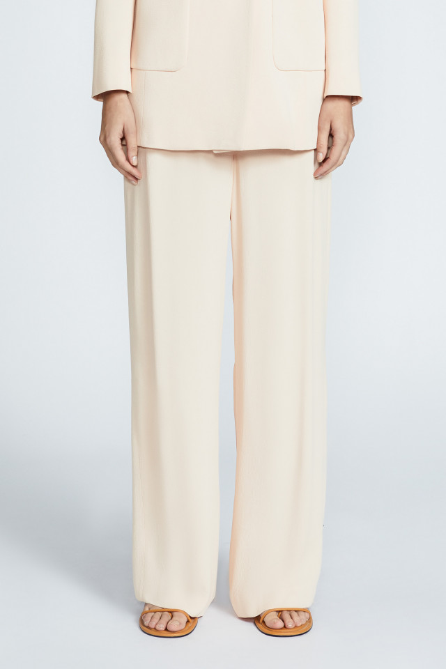 Broek met wijde pijpen