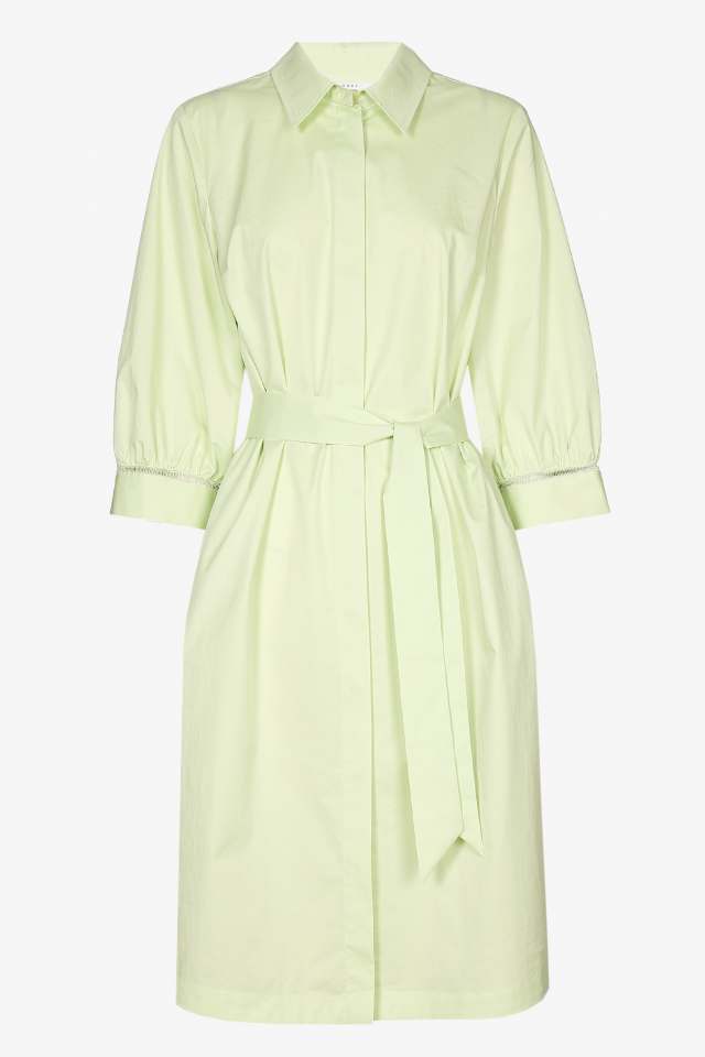 Robe-chemise mi-longue
