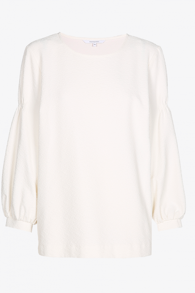 Blouse à encolure ronde