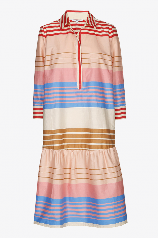 Multicoloured shirt dress