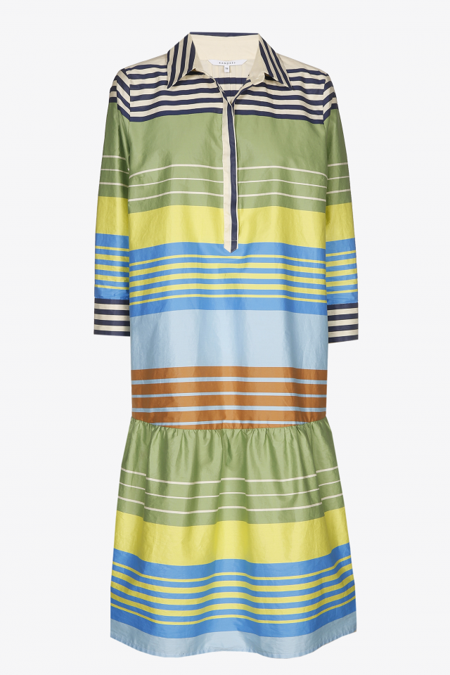 Multicoloured shirt dress