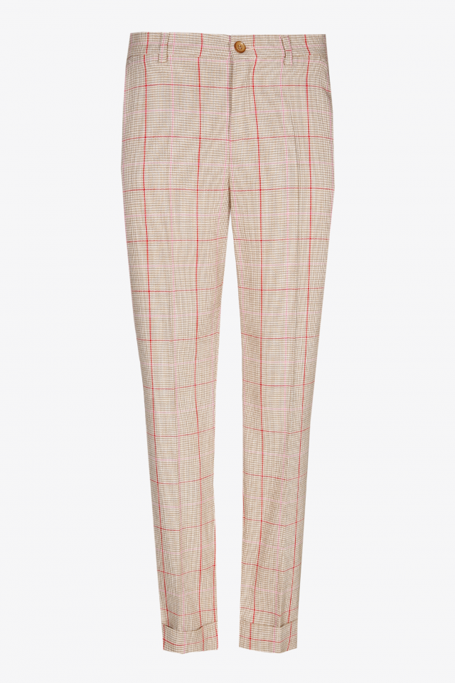 Pantalon avec pli inséré