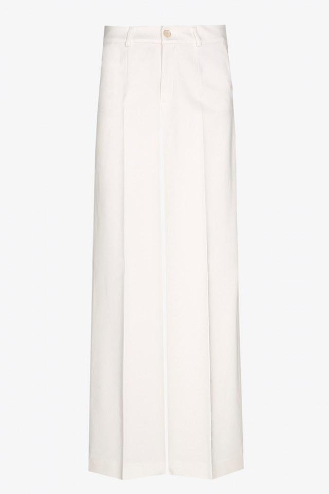 Soft trousers with wide legs