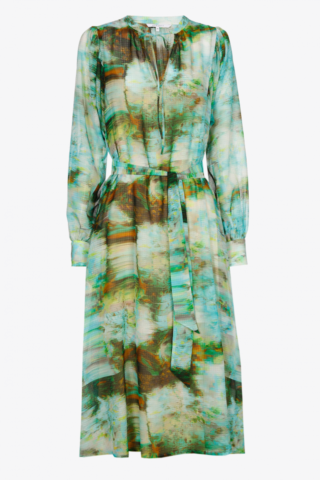 Zomerjurk met grafische print