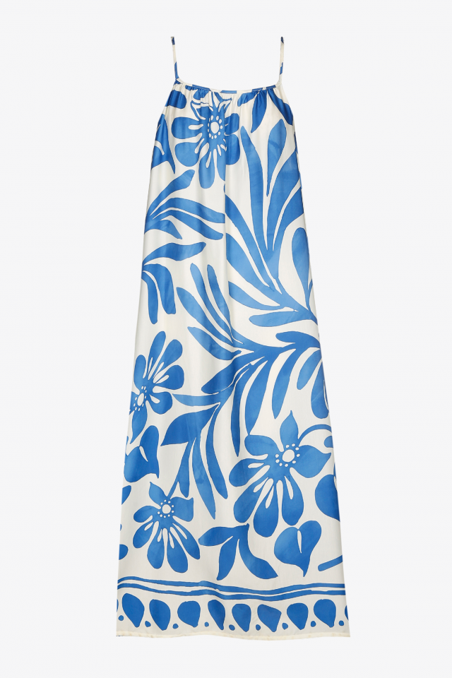 Zomerjurk met bloemenprint
