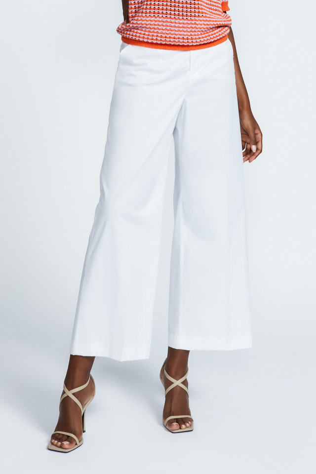 Broek met wijde pijpen