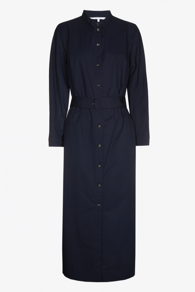 Robe en coton boutonnée