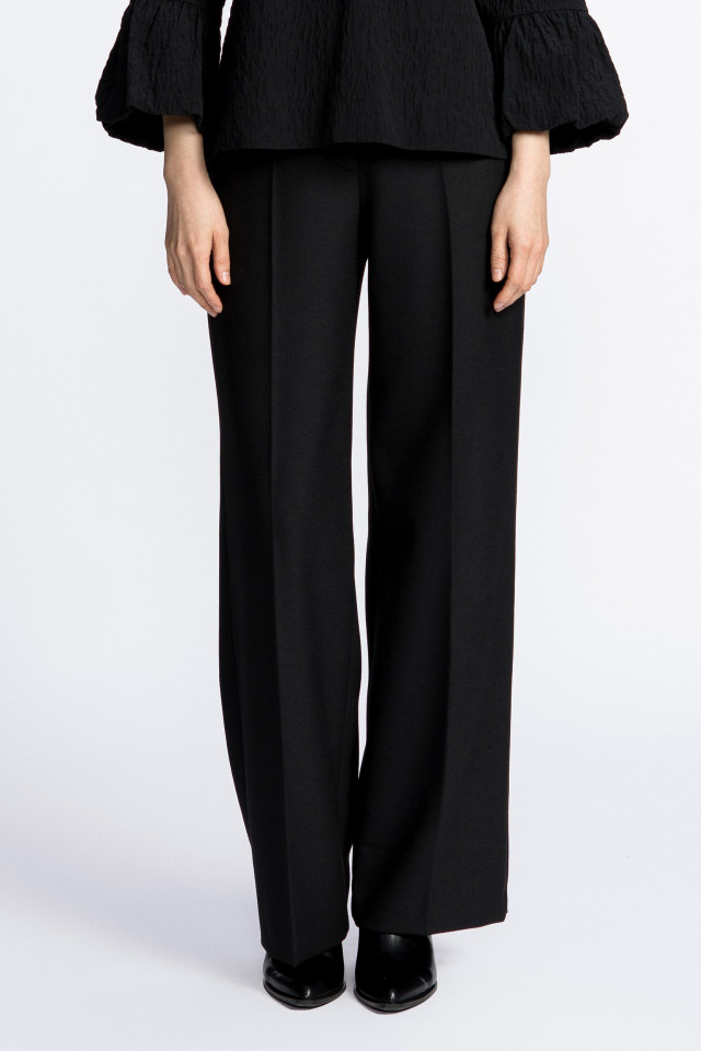 Pantalon habillé à jambes larges