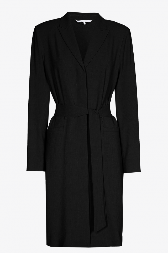 Midi shirt dress