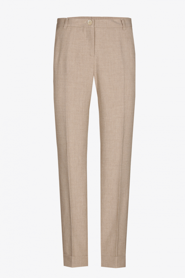 Pantalon habillé à jambes étroites