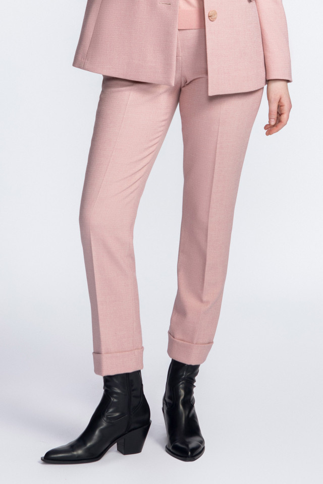 Smart, slim-fit trousers