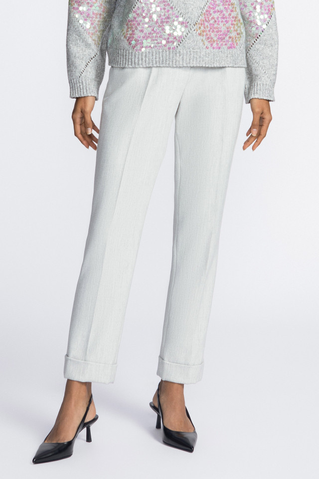 Pantalon habillé à jambes étroites