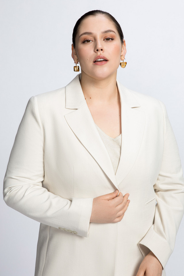 Tailored blazer in Ecovero viscose