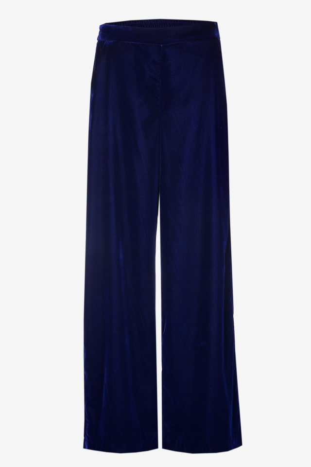 Pantalon en velours large et habillé