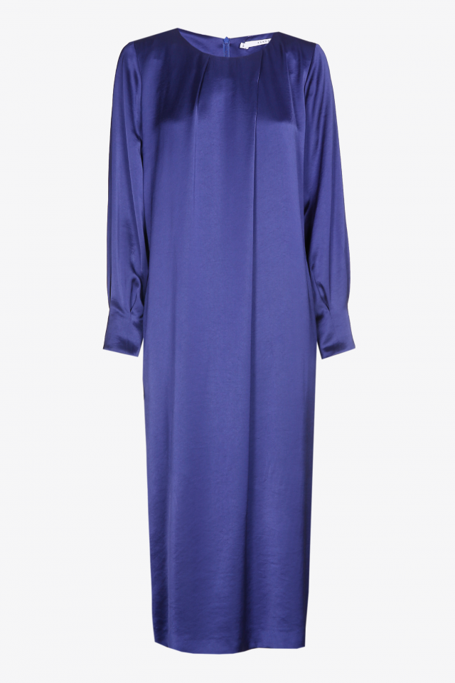 Robe satinée 