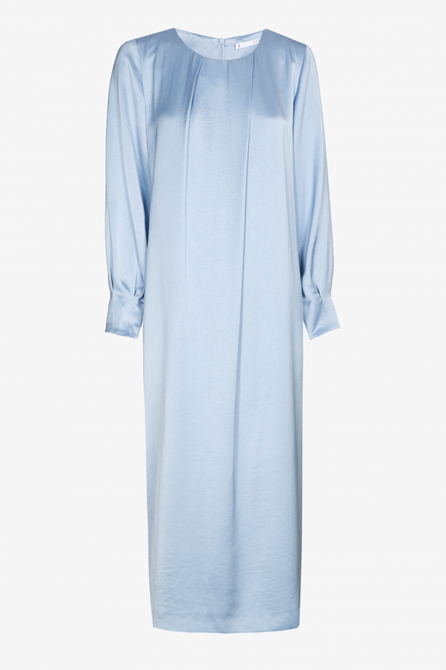 Robe satinée 