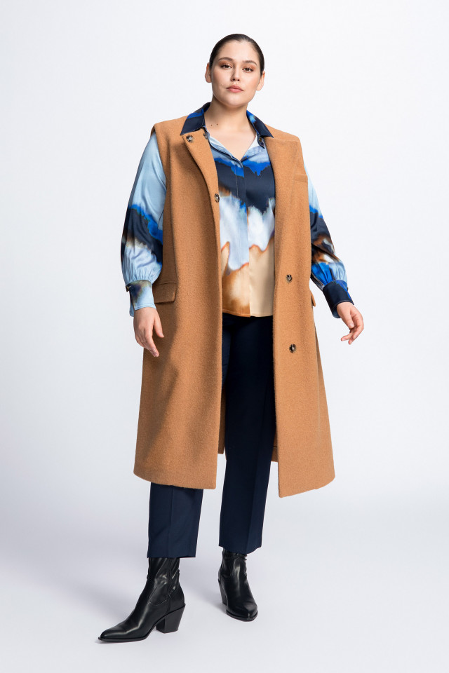 Mouwloos vest met zakken