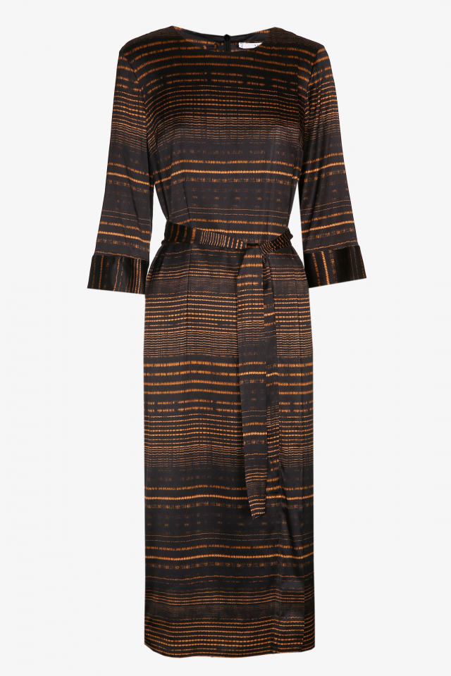 Dress with graphic print