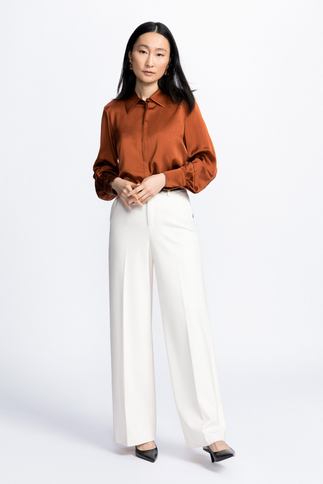 Wide-leg trousers