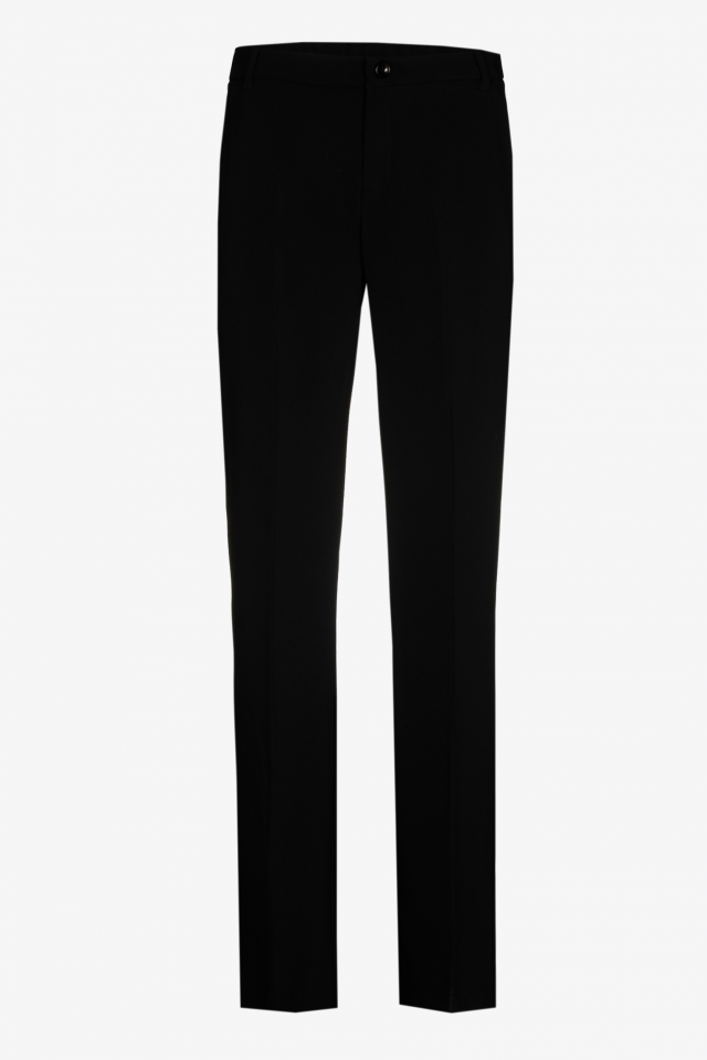 Pantalon en sergé à jambes étroites