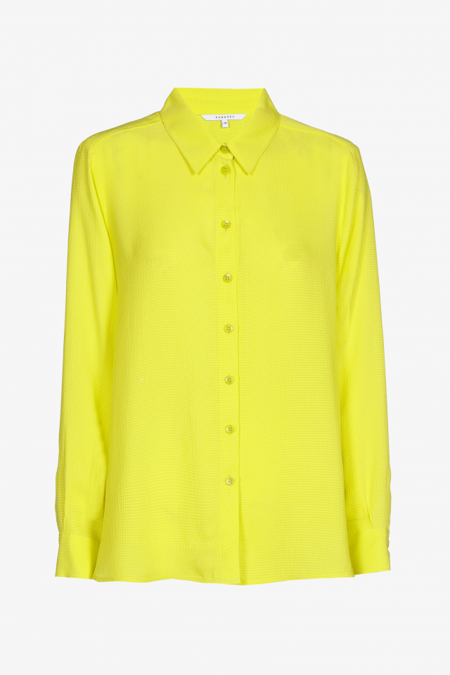 Blouse à effet surdimensionné