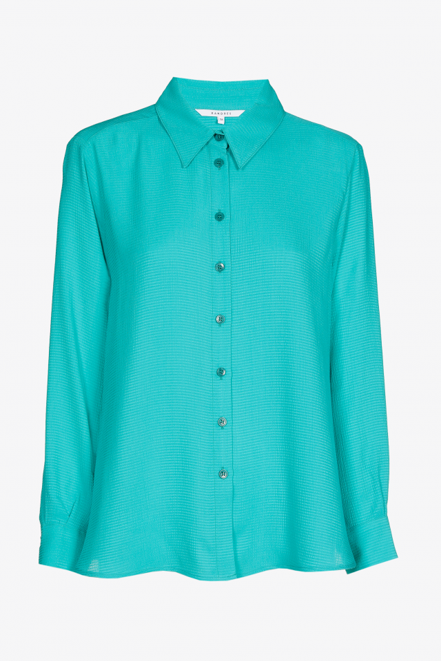 Blouse à effet surdimensionné