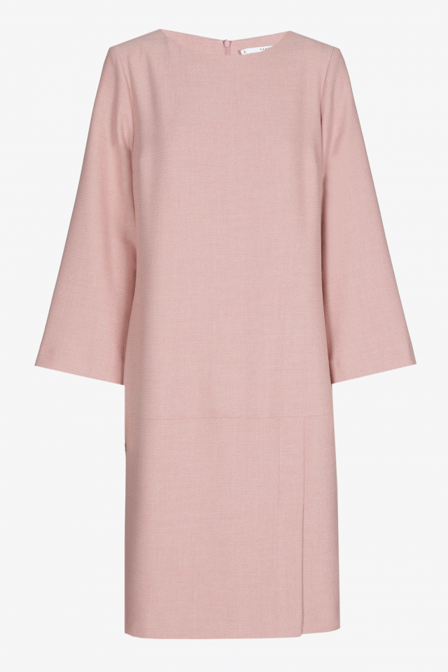 Robe asymétrique avec fente