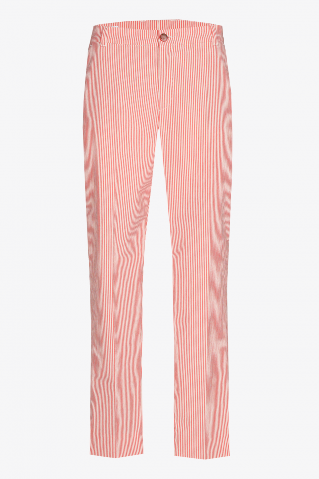 Pantalon rayé moulant