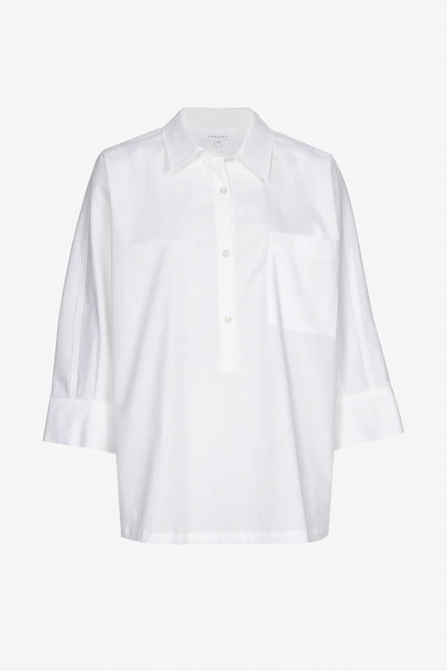 Blouse met knopen op rug