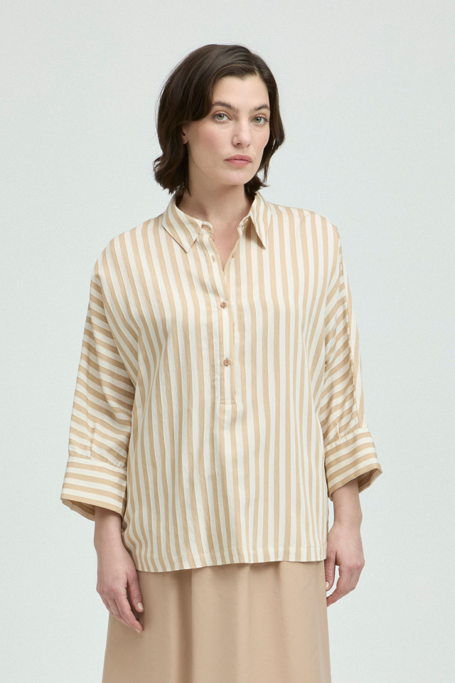 Oversized shirt blouse