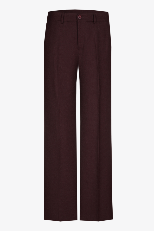 Elegante Hose mit weit geschnittenem Bein