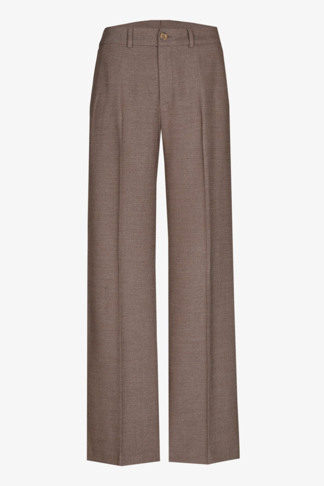 Elegante Hose mit weit geschnittenem Bein