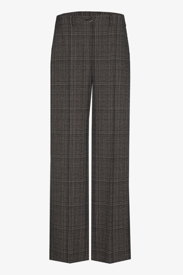 Karohose mit geradem Bein