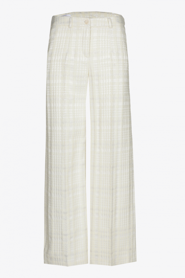 Smart trousers with wide legs