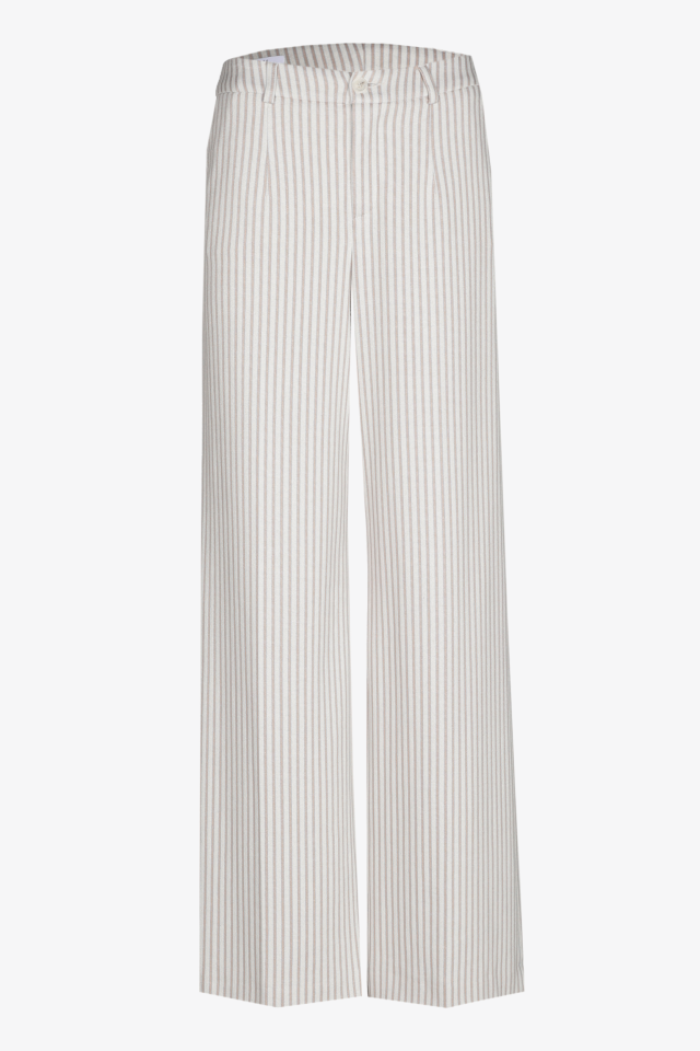 Pantalon tricolore à rayures