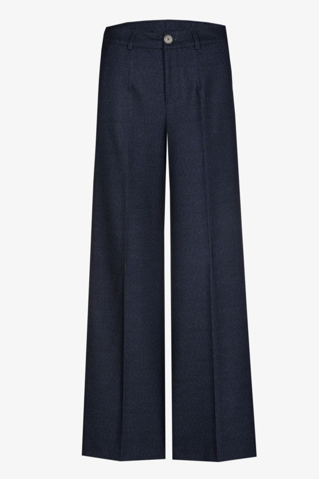 Broek met chevronprint