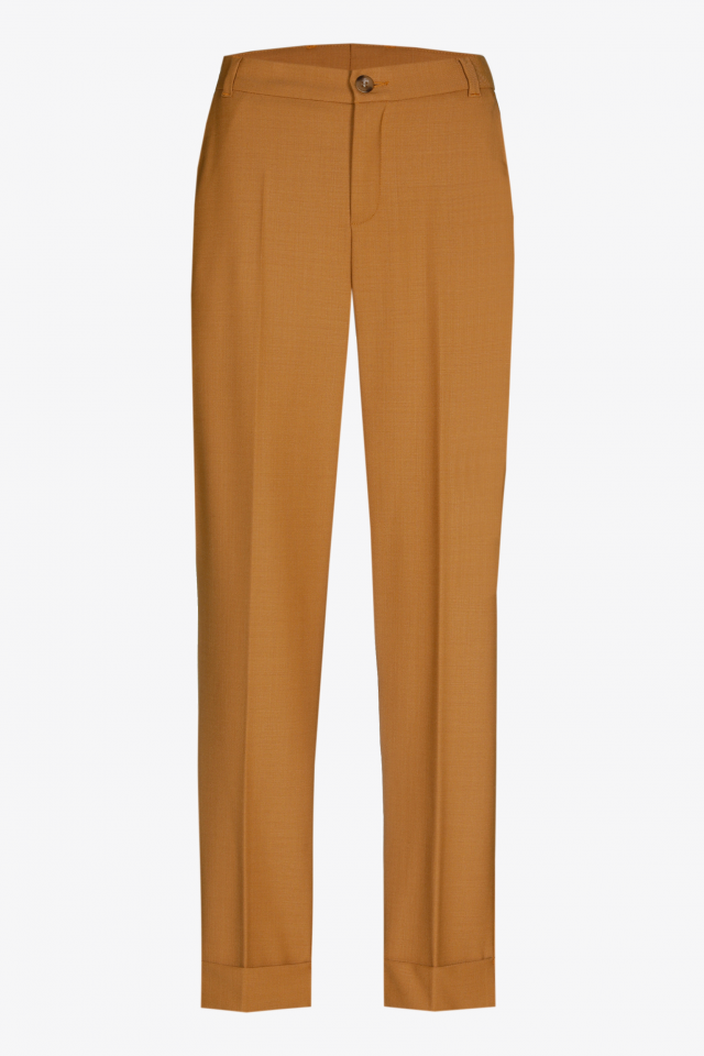 Tailored slim-fit trousers