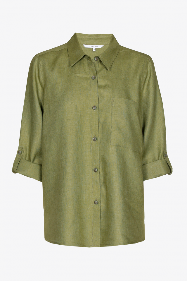 Basic linen blouse