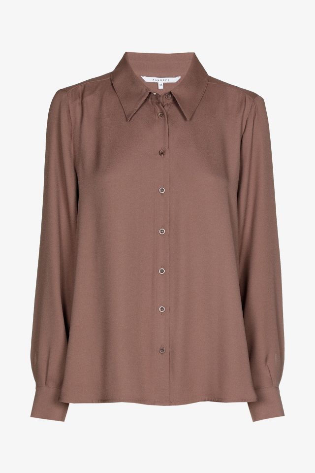 Hemdbluse mit Knöpfen