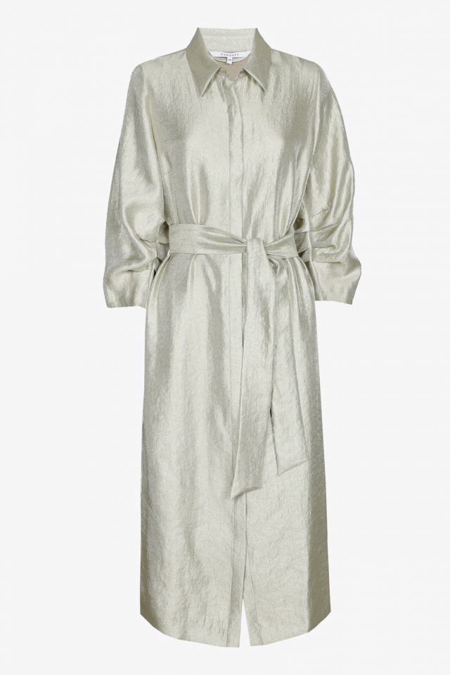 Robe-chemise brillante