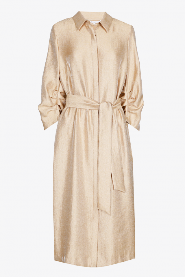 Robe-chemise brillante
