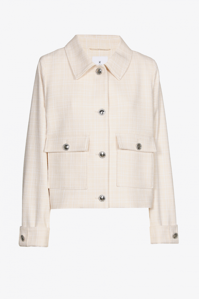 Veste courte structurée