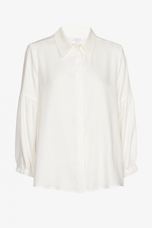 Blouse met mouwdetail