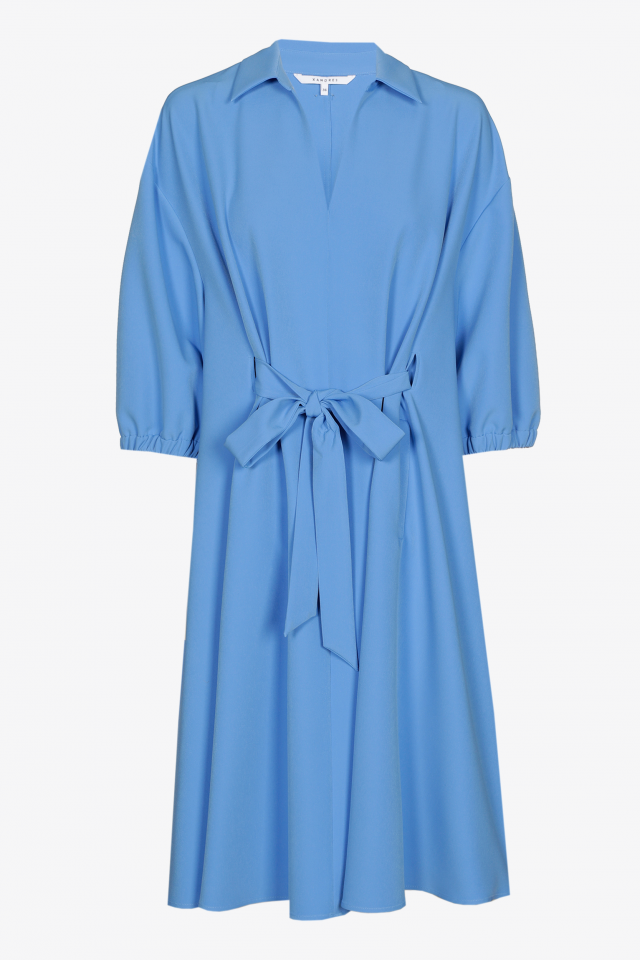 Robe souple avec ceinture