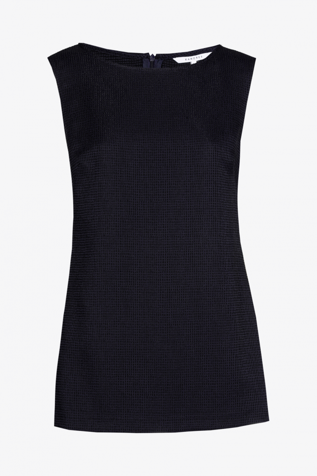 Ärmellose Bluse