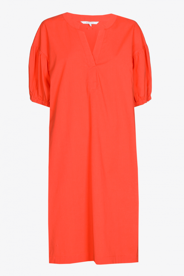 Straight dress made from organic cotton
