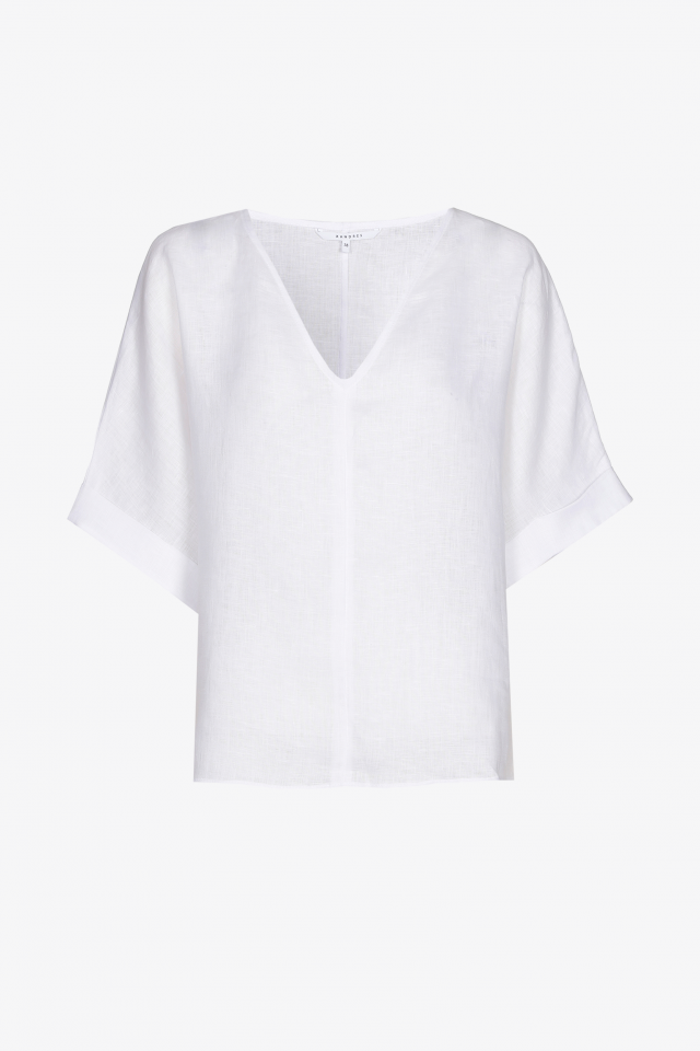 Blouse in zomers linnen